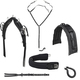 WAHLSTEN PREMIUM LEATHER LINE QH SELE FÖR HÄST MED HÖG MANKE, LÄDER, FULL